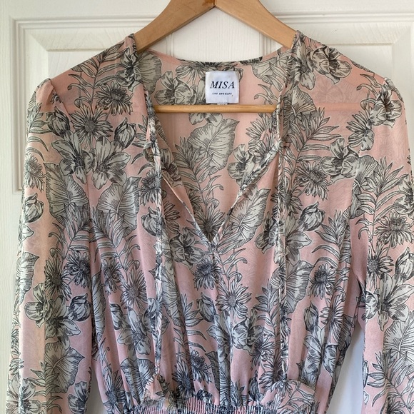 MISA Los Angeles Floral Maxi Dress - Picture 3 of 12